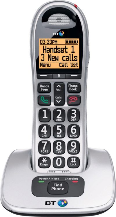 BT - Big Button 4000 - Cordless Telephone - Single